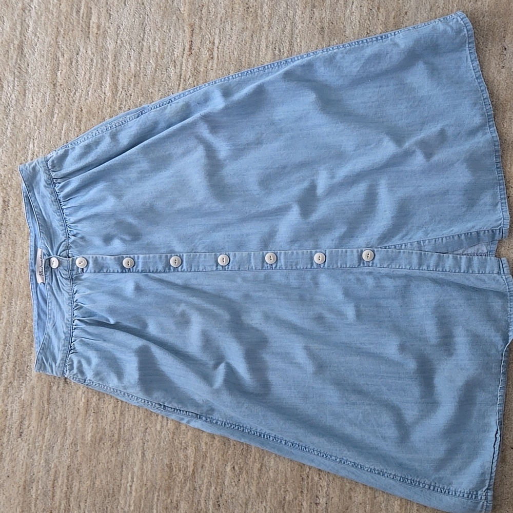 Madewell midi skirt